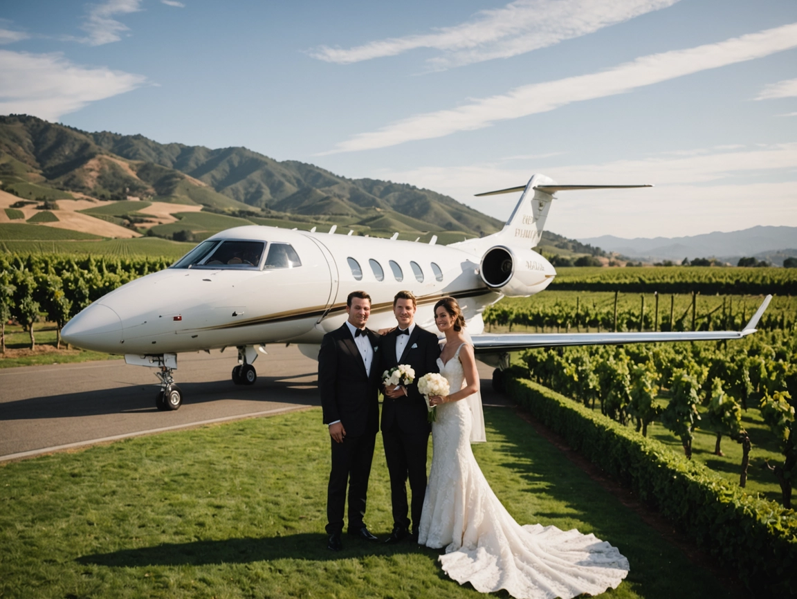 Private Jet Wedding Celebrations